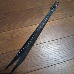 新品  CALEE風 国産レザー　キーホルダー
