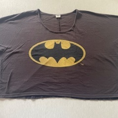 【バットマン】ロゴTシャツ　ブラック