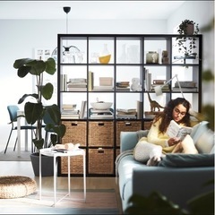 IKEAのカラックス　シェルフ182x182cmの画像