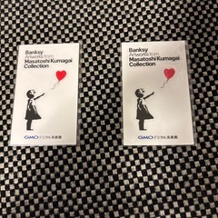Banksy バンクシー シール GMOデジタル美術館　2枚セット