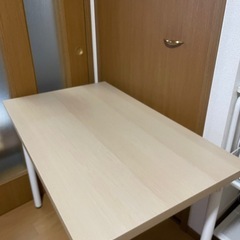 美品)IKEA 机　デスク　100cm × 60cm × 74cm 　