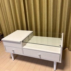 ドレッサーテーブル 鏡台 おしゃれ 収納鏡　化粧台　ドレッサーテ...