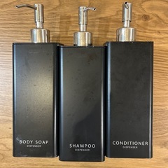 ディスペンサー3点セット詰め替え容器