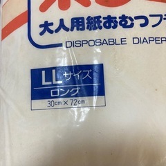 お話中🌈大人用フラットタイプの紙オムツ　条件ありで無料の画像