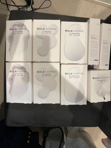 バルクオム トナー　化粧水・乳液・洗顔料セット　BULK HOMME