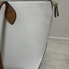samannsa&chouette  バッグ ホワイトベージュ(茶)の画像