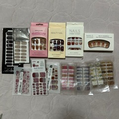 ネイルチップとシール