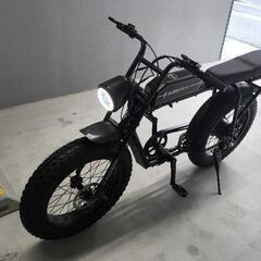 電動アシスト自転車　黒