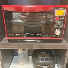 予定者あり　YAMAZEN オーブンレンジ　