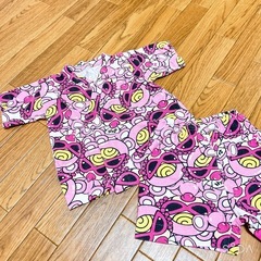 ★ ヒステリックミニ ヒスミニ ハンドメイド 甚平 80サイズ