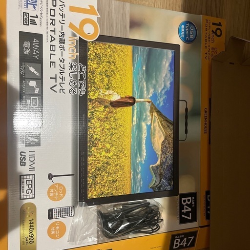 ポータブルTV