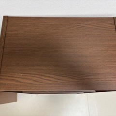 焦げ茶色　カラーボックスの画像