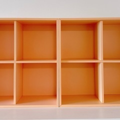 最終値下げ★廃盤 オレンジ★ IKEA EKET 収納ユニット