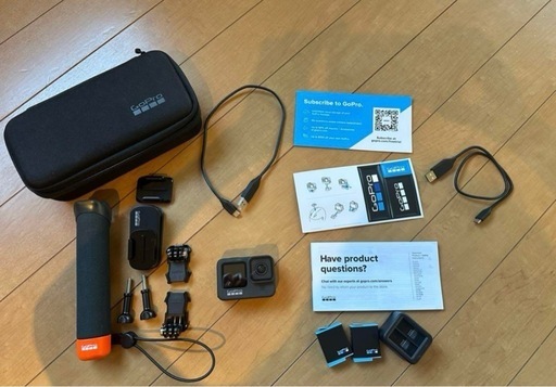 【美品】GoPro9 付属品/最終値下げ/バッテリー3個/充電器あり