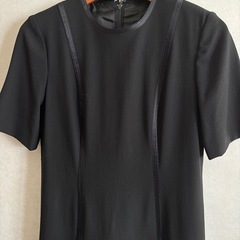 フォーマルワンピース　礼服　喪服　東京ソワール　黒　
9号 　の画像