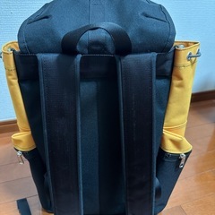 PORTER union バックパック(黒・黄)の画像