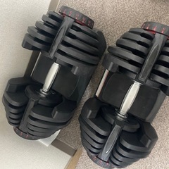 可変式ダンベル40キロ×2  トレーニングベンチセット