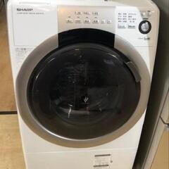 シャープ　SHARP 7kg ドラム式　洗濯機　洗濯乾燥機