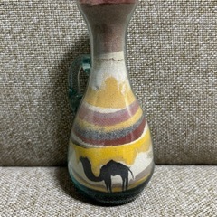 ヨルダン　工芸品　ペトラ遺跡　砂漠の砂で作られた工芸品の画像