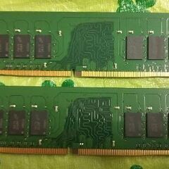 【動作確認済】デスクトップPC用 DDR4メモリ  16G 2枚セット の画像