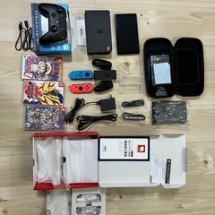 Switch有機EL・コントローラー(無線タイプ)&カセット3つ...