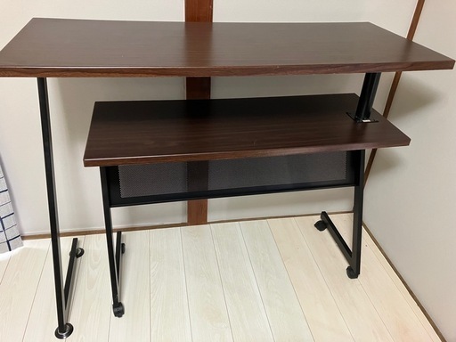 木製パソコン机