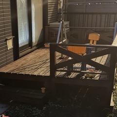 ウッドデッキ