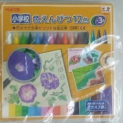 〔新品〕ぺんてる 小学校色えんぴつ 12＋3色