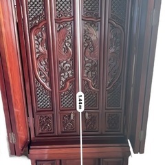 創価学会 仏壇 仏具 木製 彫刻の画像