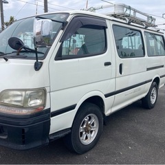 ハイエース★希少★ディーゼルターボ★4WD★マニュアル★ワゴンの画像