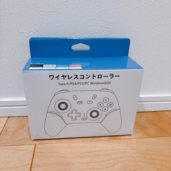 新品！！Switch2 コントローラーNewluckスイッチ背面ボタン付きホワイトの画像