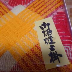 昭和レトロ　兼六　こたつ上掛け　未使用180×18カバー　アクリル　希少の画像