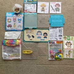アクアビーズ　アイロンビーズセット　鬼滅の刃　下絵