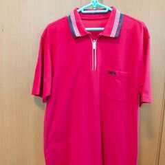 ポロシャツ　赤　M　中古　送料が高いので取りにこれる方限定