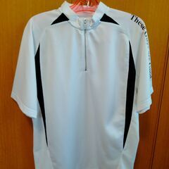 ポロシャツ　白　L　中古　送料が高いので取りにこれる方限定