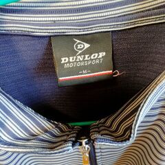 DUNLOP　ポロシャツ　ボーダー　Ｍ　中古　送料が高いので取りにこれる方限定の画像