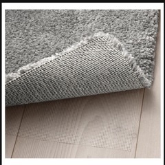 IKEA STOENSE イケア　ストエンセ　ラグ　グレーの画像