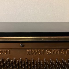 【取引予定者決定済】アップライトピアノ　ヤマハU1 の画像