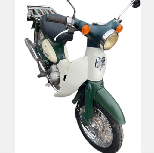 ホンダ スーパーカブ リトルカブ　緑と白