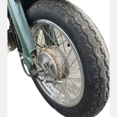 ホンダ スーパーカブ リトルカブ　緑と白の画像