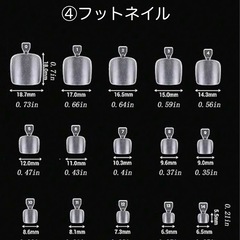 【サイズ変更可】レトロ白鳥ネイルチップ10枚セットの画像