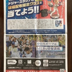 値下げ！　中日ドラゴンズ　中日スポーツ特別号外　高橋宏斗　岡林勇希　金丸夢斗の画像
