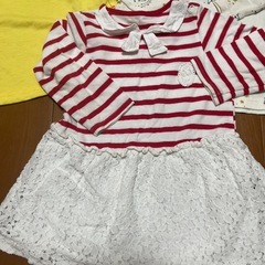 80cm トップス３枚の画像