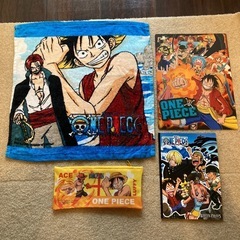 値下げ！ONEPIECE　ワンピース　ペンケース　筆箱　タオル　...