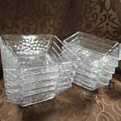 🔥引っ越しセール【新品】ガラス 日本製 / スクエア型 / 角皿10枚セットの画像