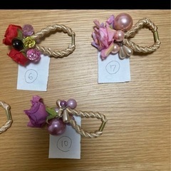 ヘアーアクセサリーの画像