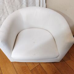 世田谷区近辺配送可能　劣化あり　IKEA イケア SOLSTA 1人掛け パーソナルソファー ランスタ ナチュラル 80160725 北欧 家具の画像