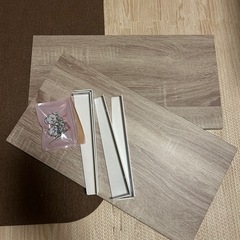 LOWYA パソコンデスク　ラック付きの画像