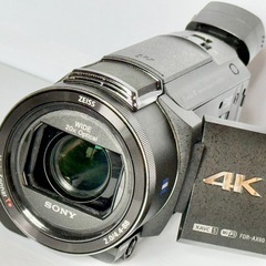 SONY「ハンディカム・FDR-AX60」高性能4Kビデオカメラ