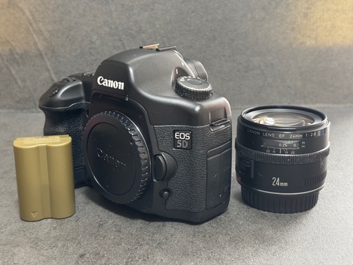 決まりました！CANON キヤノン EOS 5D MARK1 EF 24mm f2.8
